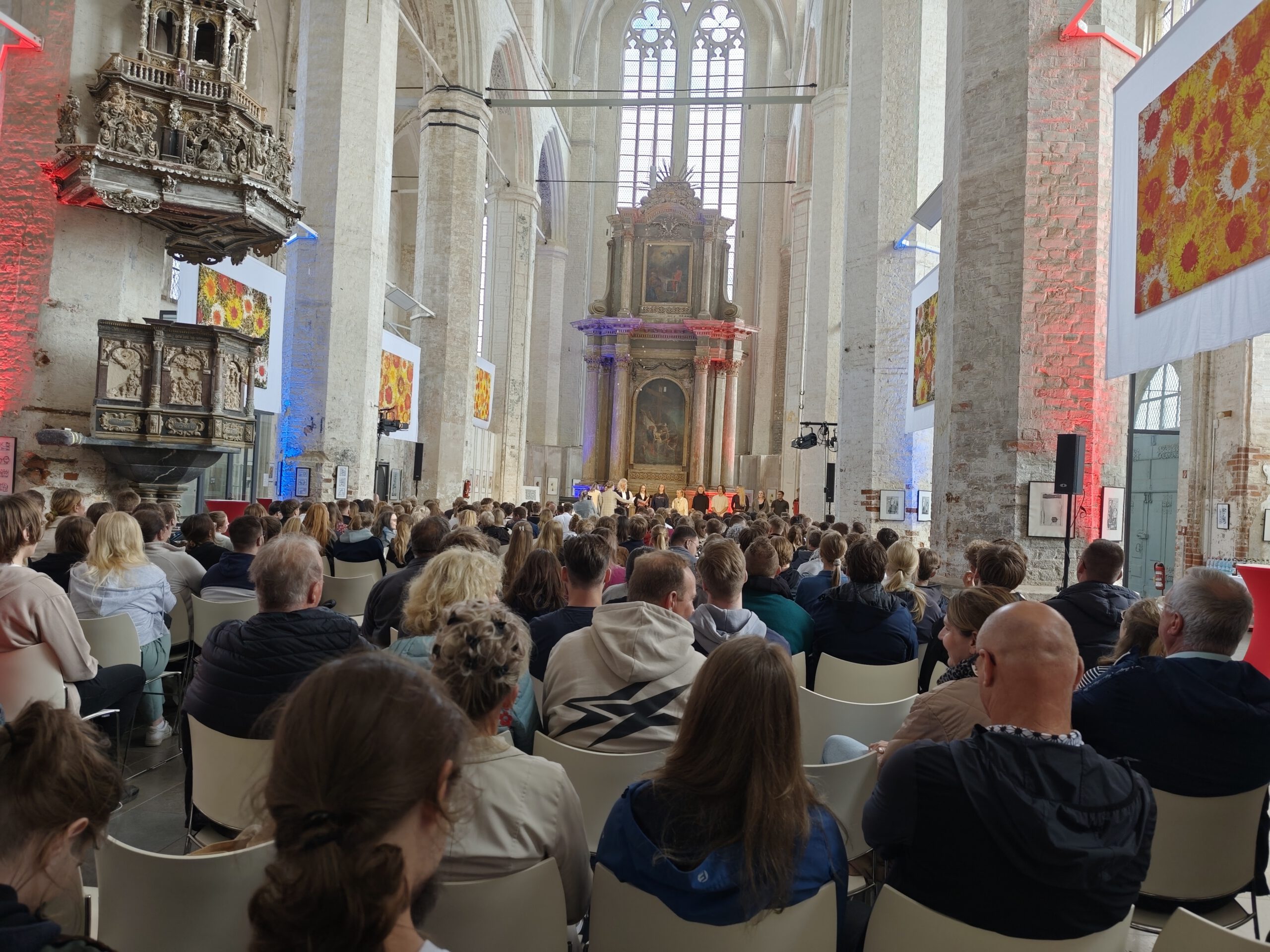 Immatriklationsfeier in der Kulturkirche St. Jakobi in Stralsund