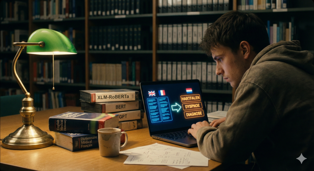 KI-Dolmetscher ohne Wörterbuch.