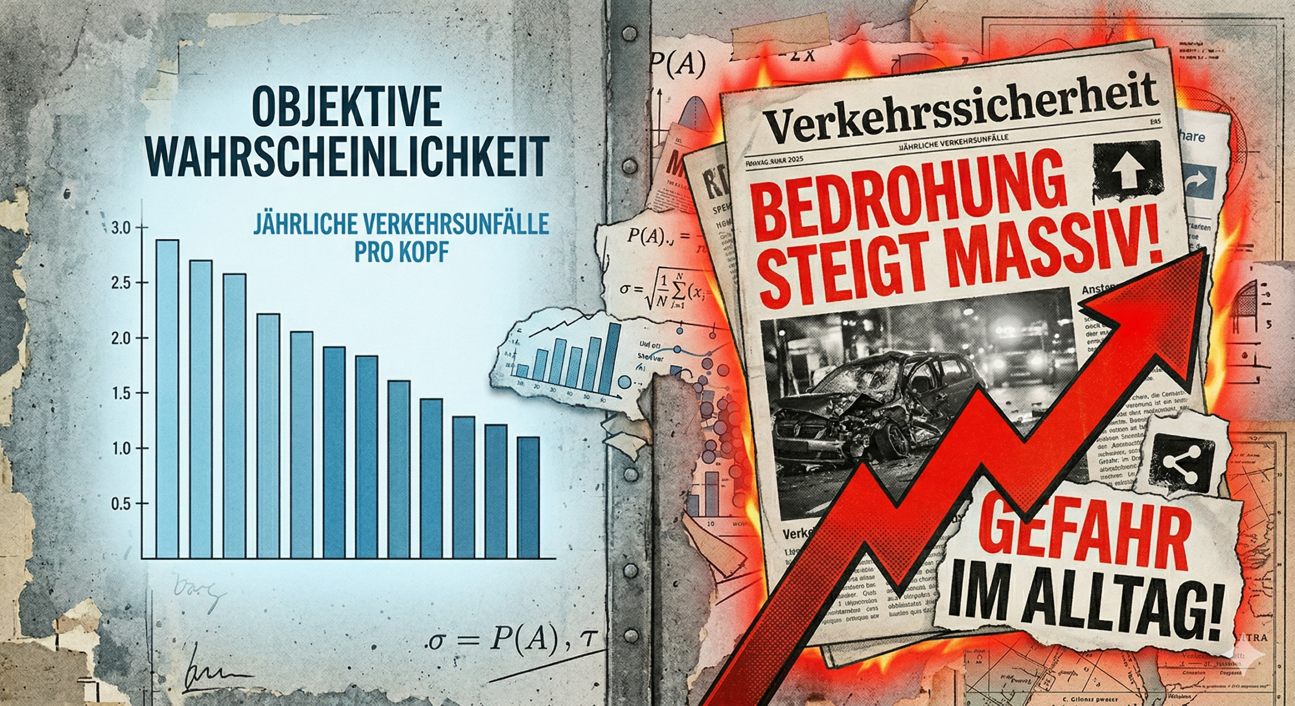 Die Macht des Einzelfalls: Wenn Schlagzeilen die Statistik besiegen