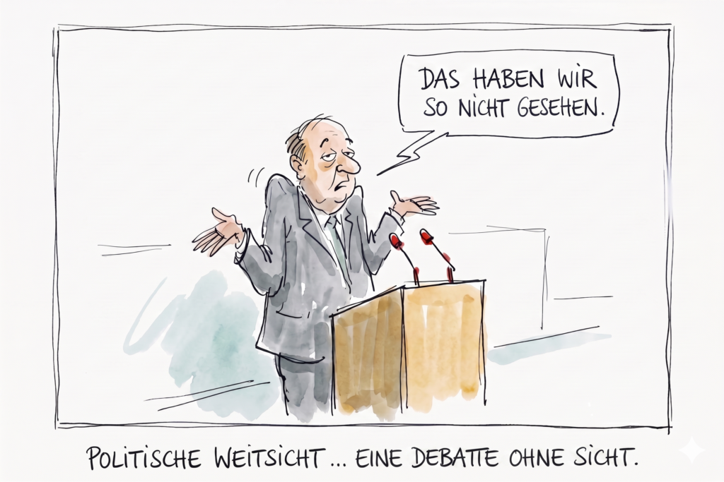 Politische Weitsicht?